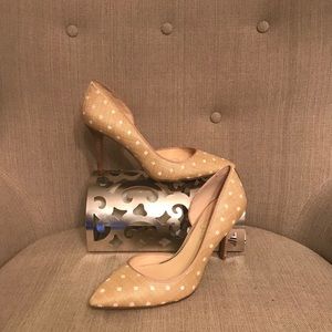Jessica Simpson polkadot pumps